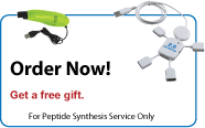 Order peptide, get a free gift LifeTein Free Giveaways
